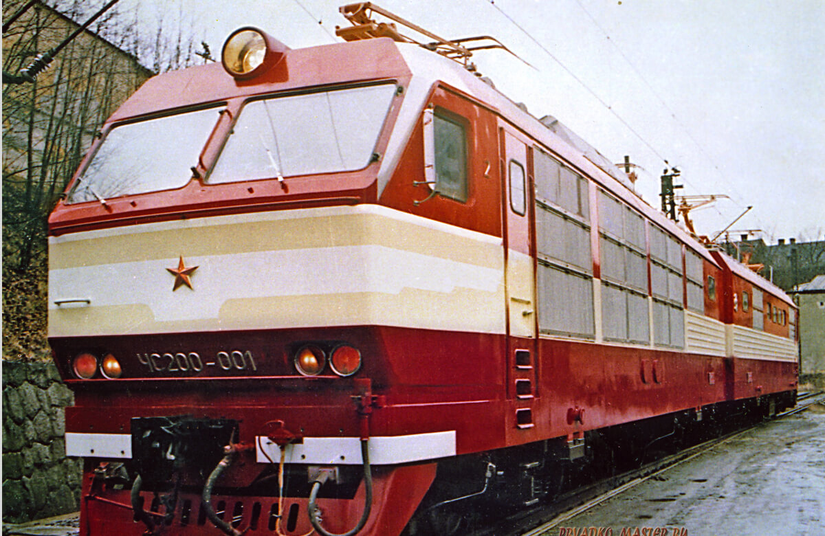 ЧС200-001 на преготовлении к транспортировке в СССР
